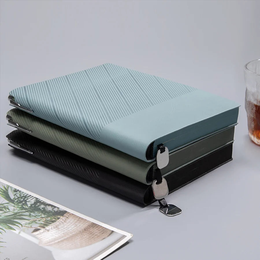 Elegant Notebook Set – Eco-Friendly, Recycled Paper Journals (3-Pack)