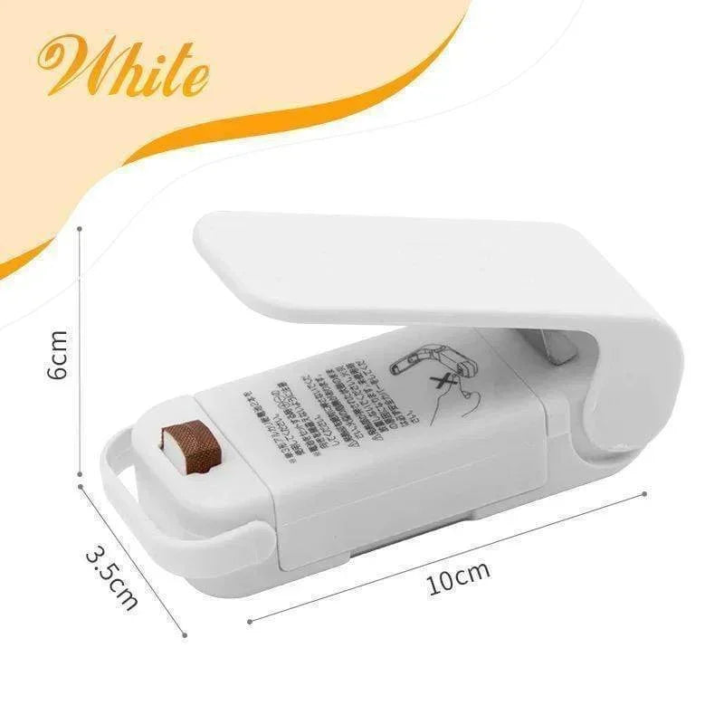 Portable Mini Heat Sealer – Resealable Snack Bag Sealing Machine