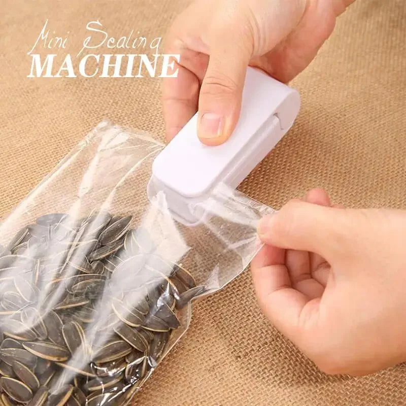 Portable Mini Heat Sealer – Resealable Snack Bag Sealing Machine