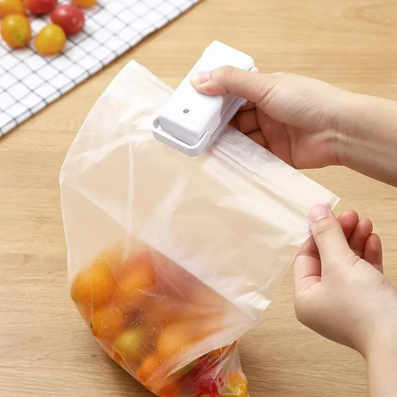 Portable Mini Heat Sealer – Resealable Snack Bag Sealing Machine